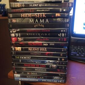 Lot of Horror Genre DVDs (20 movies)